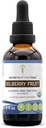 Secrets of the Tribe Bilberry Fruits USDA Organic (extrait sans alcool, gouttes d'herbes à haute puissance, vision) Fabriqué à partir de 100% certifié Bilberry biologique (Vaccinium Myrtillus) Fruit séché 2 oz