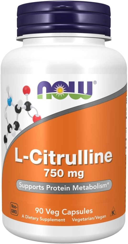Now Foods L-Citrulline, 90 Count