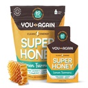 Vous encore une fois Super Honey Lemon Turmeric Packets (en anglais seulement) Workout Clean Energy Gel Packs (en anglais seulement) Cycling, Endurance, Running Gel or Energy Snack (en anglais seulement) Paleo & Carnivore Snack (en anglais seulement)