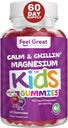 Se sentir grand enfants calme Magnésium Gummies - Supplément de magnésium pour les enfants - Magnésium Citrate Gummies - 60 Compte