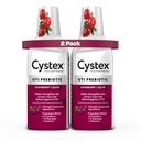 Soutien et prévention de l'infection urinaire par le cystex - Supplément prébiotique aux canneberges avec D-Mannose et vitamine C pour la protection de l'ITU et le maintien de la santé urinaire - 7,6 fl oz - (paquet de 2)