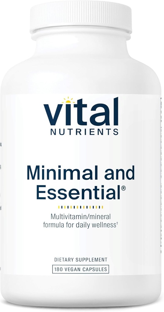 Nutriments vitaux Multivitamine minimale et essentielle de Végétarien Une par jour Multi-vitamine, minéral, et supplément antioxydant*