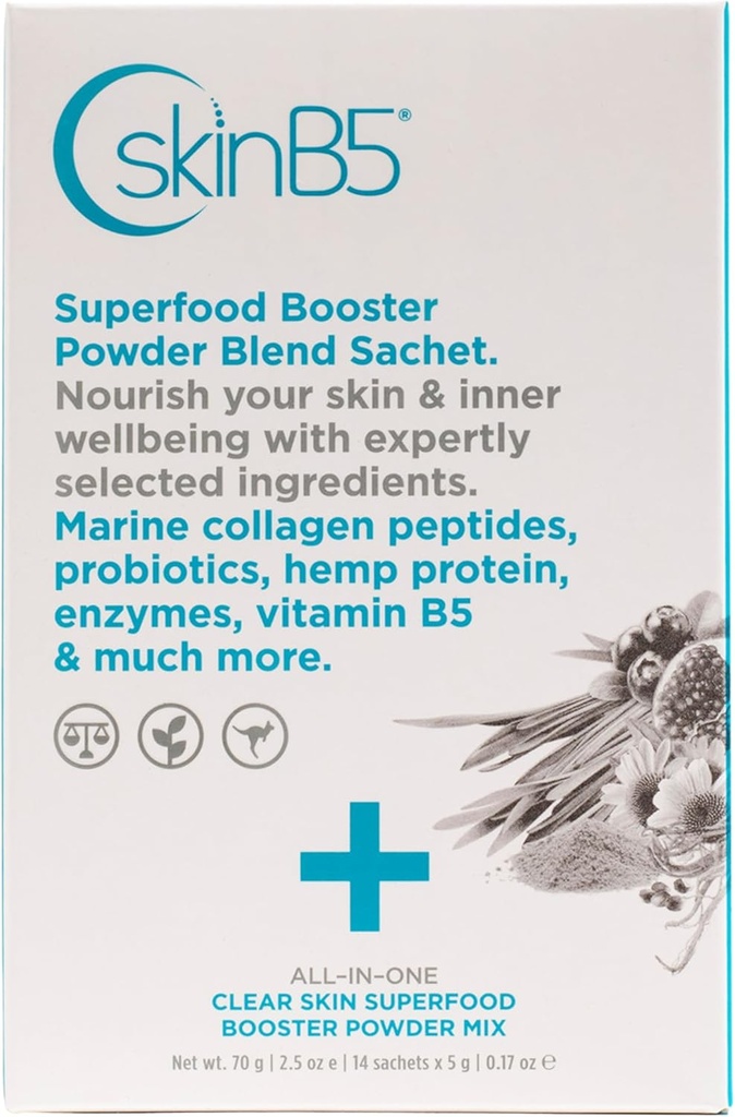 SkinB5 Superfood Booster pour peau claire 5g x 14 sachets