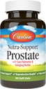 Carlson - Nutra-Support Prostate, avec Saw Palmetto & Sting Nettle, Prostate Support, Reproductive Health & Men's Health, 90 Softgels
