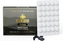 Comprimés de résine de Lotus Shilajit noir, 60 comtes, 200mg Chacun, 100% de Shilajit naturel pur pour les hommes et les femmes avec des acides aminés, 140mg acide fulvic, 85 minéraux de trace ionique, pour le soutien immunitaire, Focus, énergie