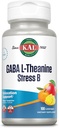 KAL GABA L-Theanine Stress B Lozenge, B supplément de vitamine complexe, relaxation saine, mood & Focus Support, Mango Tangerine Flavor, Vegan, 50 portions, 100 Lozenges