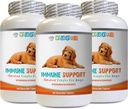 support immunitaire standard pour les chiens - SOUTIEN DOG IMMUNE - SOINS DE SANTÉ ET DE BIEN-ÊTRE - ANTIOXIDANT - SOINS DE LIVER - mélange de champignons organiques d'immunité pour chiens - 3 bouteilles (180 gâteries)