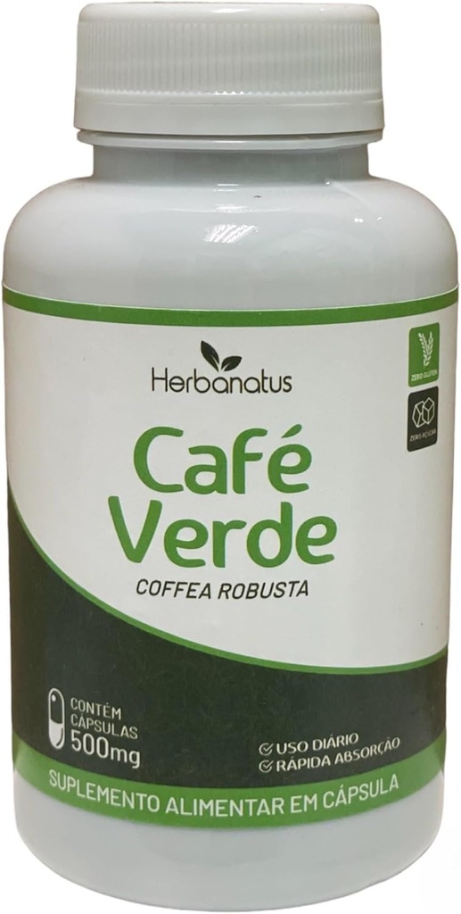 Café Verde 500mg - 120cps (café vert)