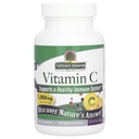 La nature Réponse Capsules de vitamine C - Supplément alimentaire végétalien - Sans soja, sans gluten - Idéal pour un soutien immunitaire sain - 1000 mg (100 capsules)