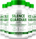 (5 Pack) Silence Guardian - Formule d'oreille avancée, Formule officielle pour le soutien auditif 360, Tous les ingrédients naturels pour maintenir la santé auditive, SilenceGuardian Review (300 capsules)
