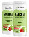 NaturalSlim Magicmag Pure Magnésium Citrate Powder – Stress, Constipation, Muscle, et Soutien du cœur.