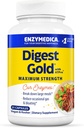 Enzymedica Digest Gold + ATPro, formule d'enzyme de résistance maximale, prévient le gonflement et le gaz, 14 enzymes clés incluant Amylase, Protease, Lipase et Lactase, 21 Capsules (FFP)