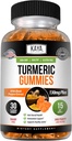 Kaya Naturals Suppléments curcuma Gummies - Curcumine curcuma pur nature - Gingembre curcuma - 30 Gummy de compte - Turcuma avec extrait de poivre noir