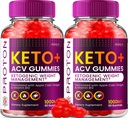 (2 Pack) Proton Keto ACV Gummies Advanced, Proton Keto + ACV Gummies 1000mg, Protein Apple Cider Vinegar Gummy Proton Gummies Reviews, Proton Keto+ACV Vitamin B12 (120 Gummies)