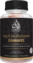 halal complexe complet adulte multivitamines Gommies de l'Immune Boost naturel pour les hommes et les femmes de Végétarien et non-OGM de Gluten, gélatine, arachide et sans lait vitamine Gummy de 90 Compte