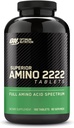 Optimum Nutrition Superior Amino 2222 Tablets, Complete Essential Amino Acids, EAAs, 160 Count