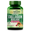 Himalayan Organics Collagen Builder pour les cheveux et la peau avec Biotine et Vitamine C 90 Capsules de Veg
