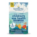Nordic Naturals Enfants Santé des yeux Gommies, Lémonade aux fraises - 30 Gommies pour enfants - 484 mg Total Oméga-3s DHA, Lutéine et Zeaxanthin - Santé du cerveau, Antioxydants, Non-OGM - 30 portions