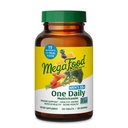 MegaFood Hommes 55+ Un jour - Multivitamine pour les hommes avec vitamine B12, C, D & Zinc - Supplément optimal de vieillissement et de soutien immunitaire - Végétarien - Fait sans 9 allergènes alimentaires - 120 onglets