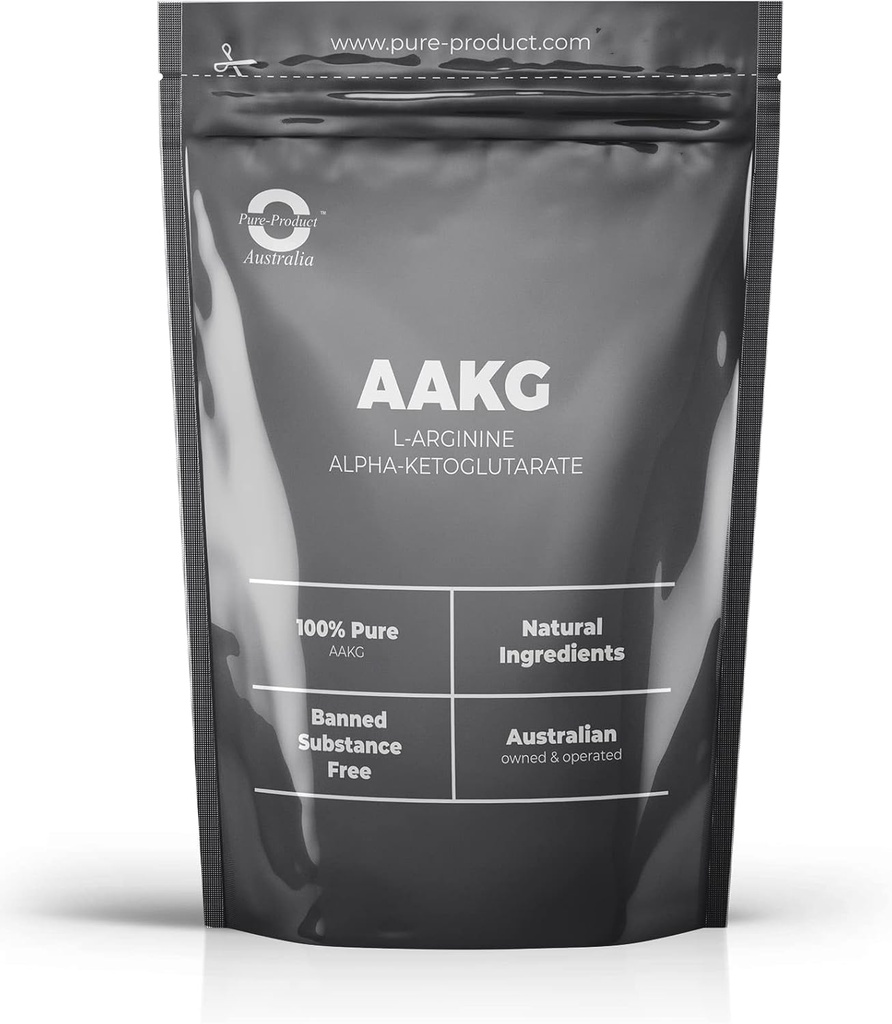 Produit pur Australie- L-Arginine Alpha-Kétoglutarate (AAKG) 2:1 Poudre - 1,1 lb - Végétarien Friendly