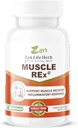 ZEN LIFE HERB Muscle Rex - Soutien des articulations, des muscles et des nerfs - Relax Aches & Chronic Discomfort Plant-Based Complement (60 Capsules)