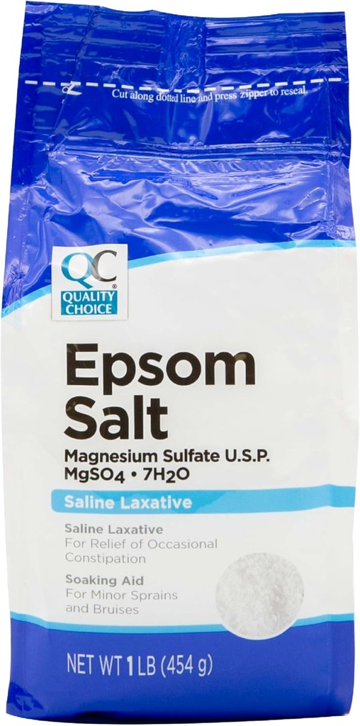 Choix de qualité Epsom Sel Saline Laxative 1lb