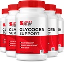 NutraRize (Pack of 5 Sweet Relief Glycogen Support - Glycogen Capsules, Blood Vessel Cleaner, Formule avancée pour le bien-être général, Revues (300 Capsules)