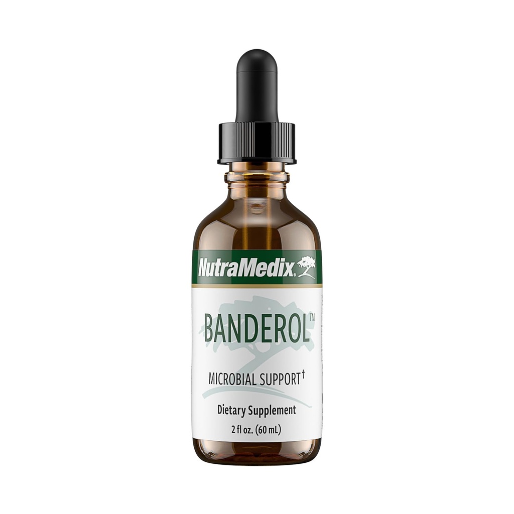 NutraMedix Supplément quotidien de soutien immunitaire - Suppléments à base de plantes de Banderol pour le soutien du système immunitaire - Teinture végétalienne - Biodisponible Extrait d'Otoba Gouttes liquides (2 oz/60 ml)