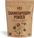 MB Herbals Shankhapushpi Powder 8 oz (227 Gram) | Shankhpushpi Powder | Convolvulus pluricaulis | Herbal Suppplement