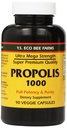 Propolis-Raw Non traité 1000mg Y.S. Fermes d'abeilles biologiques 90 Caps, boîte de 2