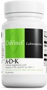 DAVINCI Labs ADK - Aide à soutenir la santé osseuse, cardiaque et immunitaire - Supplément alimentaire avec les vitamines A, D3 et K2 (sous forme de MK-7) - Végétarien, sans gluten et sans soja - 30 capsules