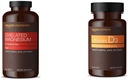 Éléments Glycinat de magnésium chélaté (240 comprimés) et vitamine D3 (180 softgels)