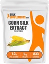 BulkSupplements.com Poudre d'extrait de soie de maïs - supplément de soie de maïs, extrait de Zea Mays - sans végétalien et sans gluten, 1,2g par portion, 1kg (2,2 lb) (paquet de 1)