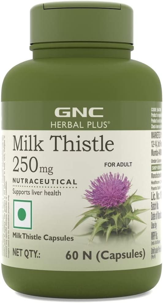 Sheltr Herbal Plus Thistle de lait 250 mg - 60 capsules (paquet de 1)