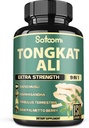 Satoomi 9in1 Tongkat Ali Root Extract 200:1 - Ashwagandha, Tribulus Terrestris - 150 Capsules for 5 Months - Support Strength, Energy & Healthy Immune