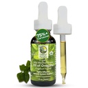 Centre du Paradis Huile de Méditerranée sauvage d'Origan avec 75%+ Carvacrol (1 fl oz) Huile d'Origan certifiée gouttes organiques dans l'huile d'olive vierge extra pour immune* & Respiratoire* support, environ 450 portions