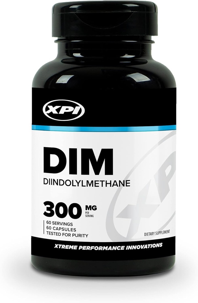 XPI DIM avec BioPerine 300mg, 60 Capsules