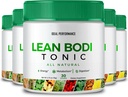 Lean Bodi Poudre Tonique Formule Officielle, LeanBodi Tonique Tout Naturel - Fort maximum avec Vitamine B6, BCAA, LeanBodi Poudre Support, Lean Bodi Formule avancée Avis (5 Pack)