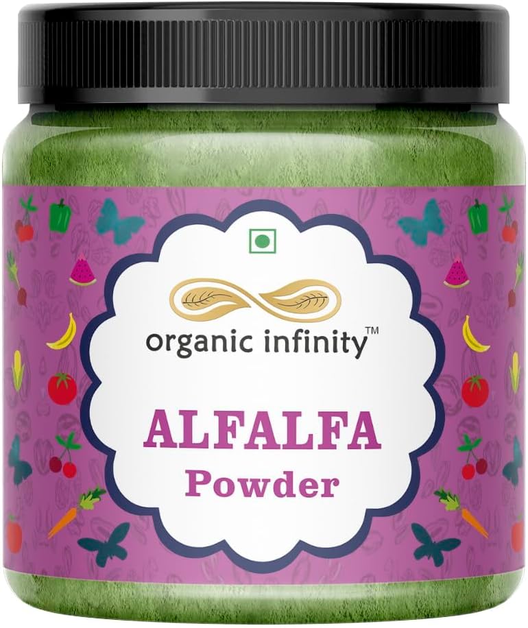 Poudre de graminée d'alfalfa (100 Gram/3.5 Ounce) Medicago Sativa