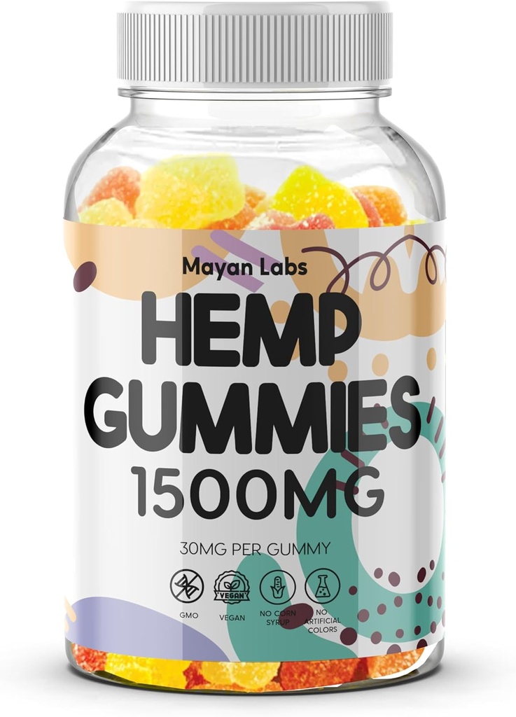 Gommies de chanvre avancé extra force infusée naturel huile de chanvre biologique Bloom Vegan adultes comestibles hommes L-Theanine Ashwagandha sucre fabriqués aux États-Unis