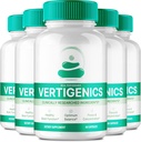 Vertigenics Cerveau Suppléments pour la mémoire et les capsules de focus, Vertigenics Advanced Formula Brain Health Support - Maximum Strength Nootropics Verti Genics Tous les avis de soutien naturel (5 Pack)