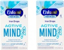 Enfamil Fer-in-Sol suppléments de fer gouttes pour les nourrissons et les tout-petits, 15 mg, 1,67 fl oz (50 ml) (emballage de 2)