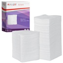 HEALQU 4x4 Gauze Pads - 12 Ply Woven Pack de 200 - Éponges chirurgicales ultra absorbantes non stériles pour le dressage, le débridement, le nettoyage et la préparation