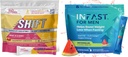 Real Cétones Intermittent Drink Mix Bundle for Weight Loss Support Raspberry Lemon Shift Electrolytes & Intermittent Fasting Electrolytes pour hommes avec des Cétones Exogènes BHB (30 Comptez chacun)