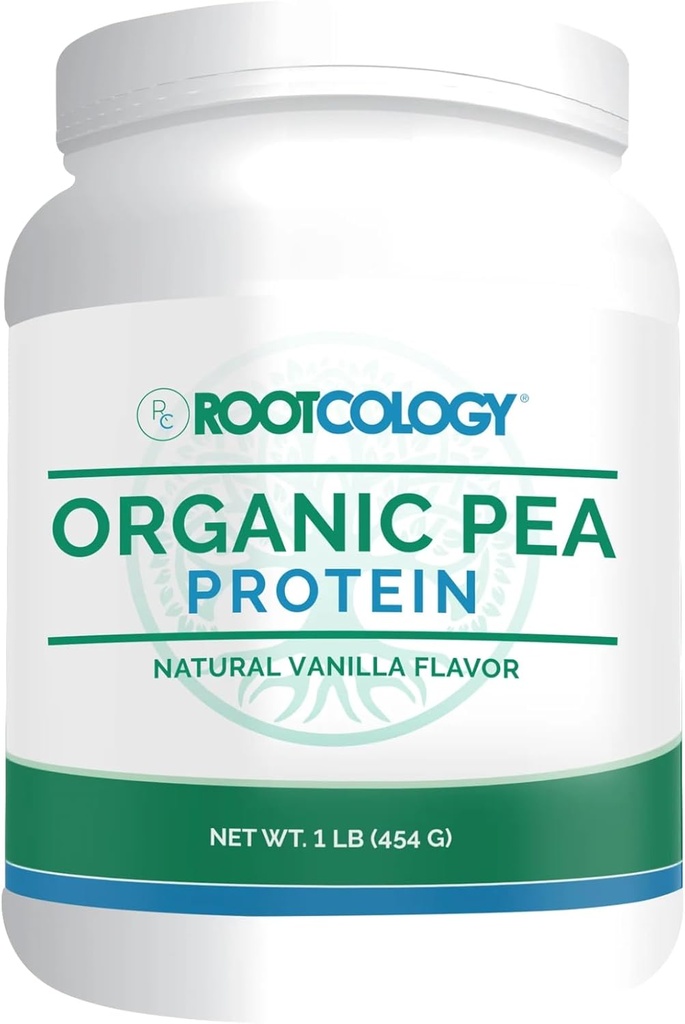 Rootcologie par Dr. Izabella Wentz.Protéine de pois biologique.