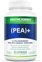 Enzyme Science Pea + Curcumine curcumine curcumine supplémentaire pour le soutien physiologique aide à soutenir les systèmes nerveux, immunitaires et musculaires - 60 capsules