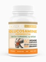 Glucosamine Chondritine avec Turmeric & MSM – Support Mobilité & Flexibilité – 60 Capsules Veggie