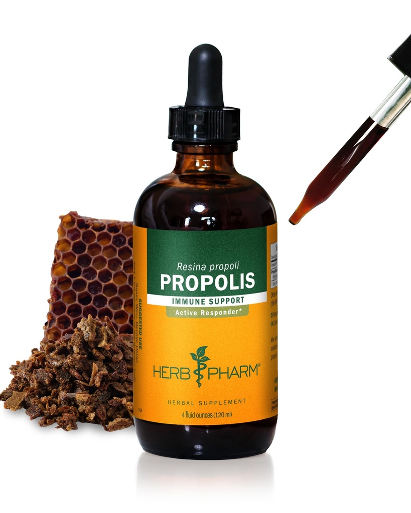 Herb Pharm Propolis Extrait liquide pour le support du système immunitaire - 4 Once