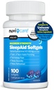 Maximum Strength SleepAid Soft Gels - Aide au sommeil nocturne avec Diphenhydramine HCl 50mg - Non Habiting Forming Sleeping Pills for Adults - Aide au sommeil extra-fort pour adultes (100 Nombre)