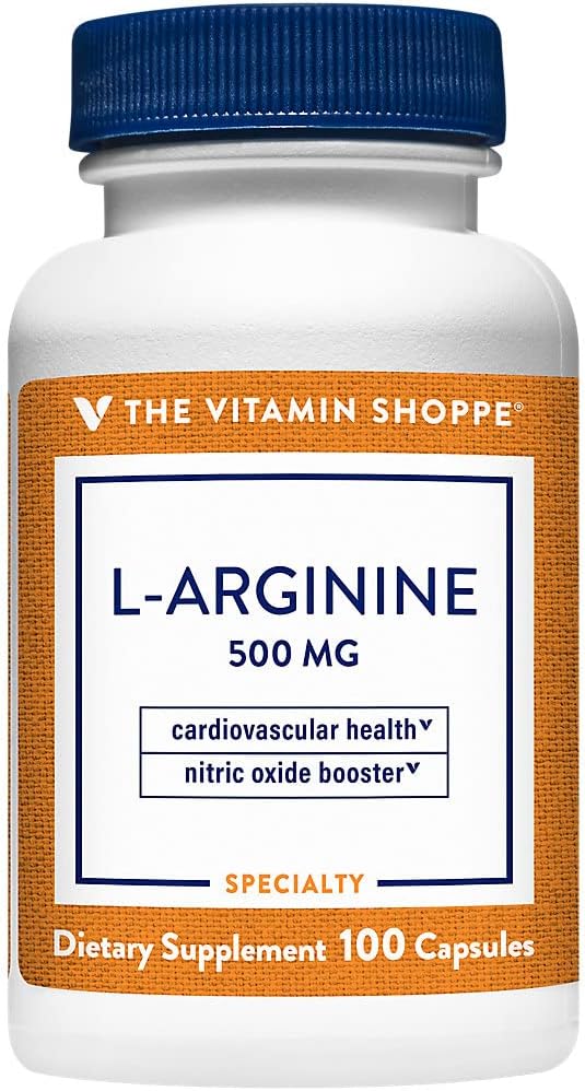 L-Arginine 500 MG - 100 Capsules